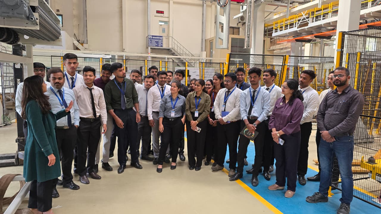 Industrial Visit to Güdel India Pvt. Ltd (18 November 2025)